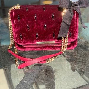 Kate Spade Burgundy Velvet Holiday Handbag! 😱$125